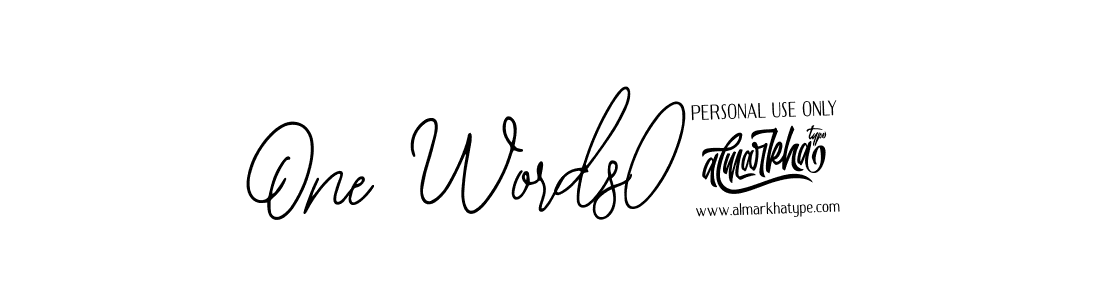 You can use this online signature creator to create a handwritten signature for the name One Words02. This is the best online autograph maker. One Words02 signature style 12 images and pictures png