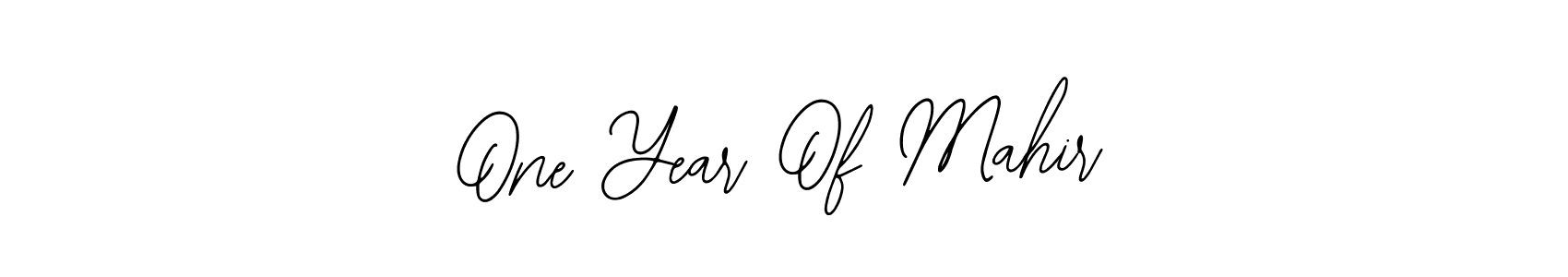 How to make One Year Of Mahir signature? Bearetta-2O07w is a professional autograph style. Create handwritten signature for One Year Of Mahir name. One Year Of Mahir signature style 12 images and pictures png