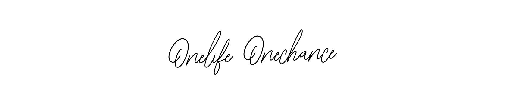 Also You can easily find your signature by using the search form. We will create Onelife Onechance name handwritten signature images for you free of cost using Bearetta-2O07w sign style. Onelife Onechance signature style 12 images and pictures png