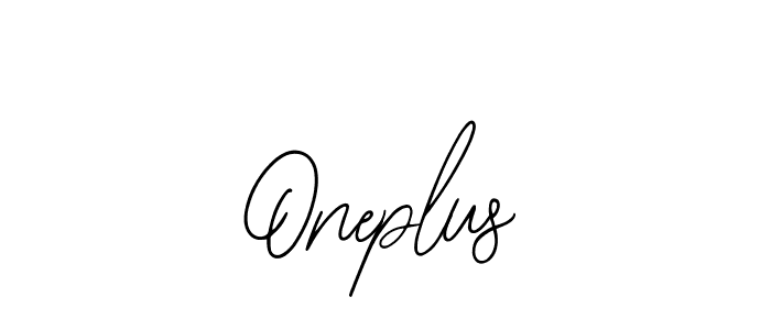 Use a signature maker to create a handwritten signature online. With this signature software, you can design (Bearetta-2O07w) your own signature for name Oneplus. Oneplus signature style 12 images and pictures png