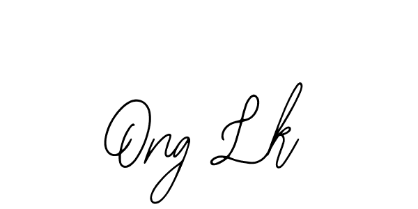 Use a signature maker to create a handwritten signature online. With this signature software, you can design (Bearetta-2O07w) your own signature for name Ong Lk. Ong Lk signature style 12 images and pictures png