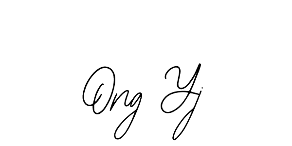 Make a beautiful signature design for name Ong Yj. With this signature (Bearetta-2O07w) style, you can create a handwritten signature for free. Ong Yj signature style 12 images and pictures png