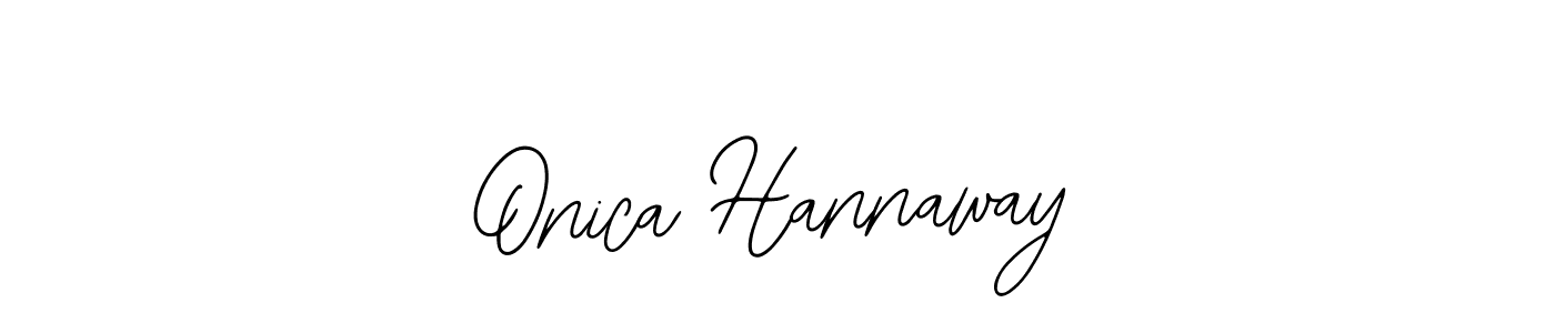 How to make Onica Hannaway signature? Bearetta-2O07w is a professional autograph style. Create handwritten signature for Onica Hannaway name. Onica Hannaway signature style 12 images and pictures png