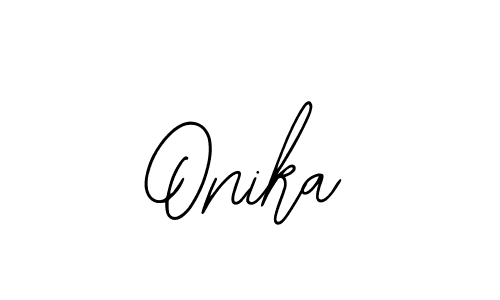 It looks lik you need a new signature style for name Onika. Design unique handwritten (Bearetta-2O07w) signature with our free signature maker in just a few clicks. Onika signature style 12 images and pictures png