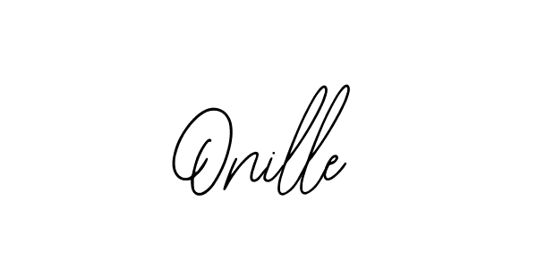 The best way (Bearetta-2O07w) to make a short signature is to pick only two or three words in your name. The name Onille include a total of six letters. For converting this name. Onille signature style 12 images and pictures png