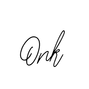 Also we have Onk name is the best signature style. Create professional handwritten signature collection using Bearetta-2O07w autograph style. Onk signature style 12 images and pictures png