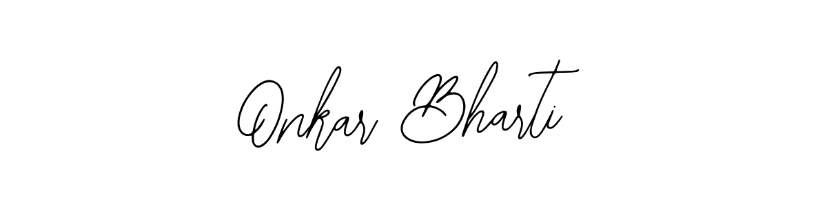 How to Draw Onkar Bharti signature style? Bearetta-2O07w is a latest design signature styles for name Onkar Bharti. Onkar Bharti signature style 12 images and pictures png