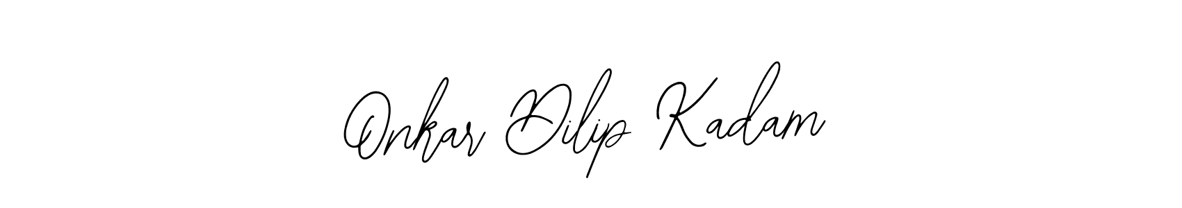 Similarly Bearetta-2O07w is the best handwritten signature design. Signature creator online .You can use it as an online autograph creator for name Onkar Dilip Kadam. Onkar Dilip Kadam signature style 12 images and pictures png