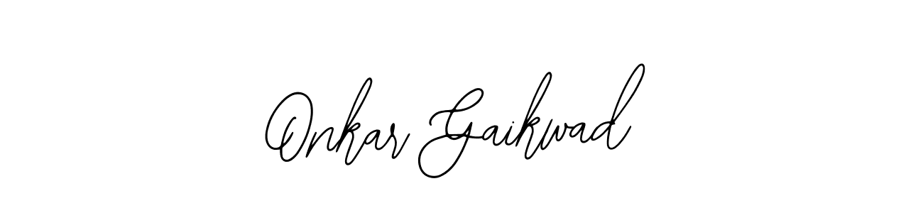 Create a beautiful signature design for name Onkar Gaikwad. With this signature (Bearetta-2O07w) fonts, you can make a handwritten signature for free. Onkar Gaikwad signature style 12 images and pictures png