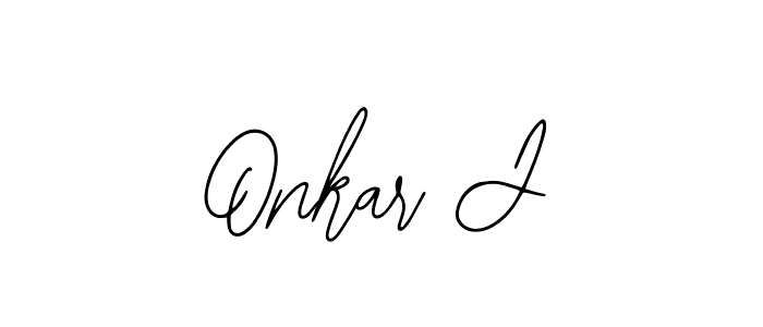 Bearetta-2O07w is a professional signature style that is perfect for those who want to add a touch of class to their signature. It is also a great choice for those who want to make their signature more unique. Get Onkar J name to fancy signature for free. Onkar J signature style 12 images and pictures png