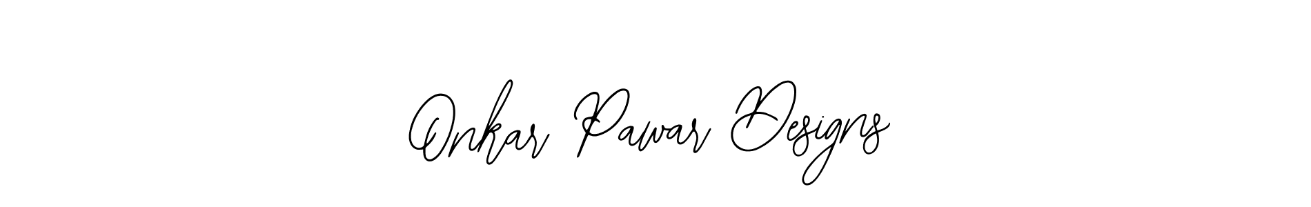 Also we have Onkar Pawar Designs name is the best signature style. Create professional handwritten signature collection using Bearetta-2O07w autograph style. Onkar Pawar Designs signature style 12 images and pictures png