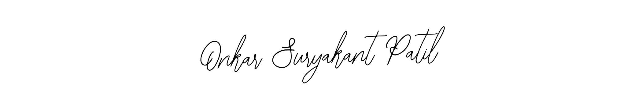 Also we have Onkar Suryakant Patil name is the best signature style. Create professional handwritten signature collection using Bearetta-2O07w autograph style. Onkar Suryakant Patil signature style 12 images and pictures png