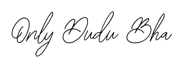 Create a beautiful signature design for name Only Dudu Bha. With this signature (Bearetta-2O07w) fonts, you can make a handwritten signature for free. Only Dudu Bha signature style 12 images and pictures png