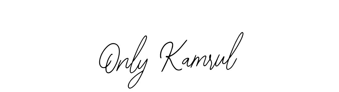 How to Draw Only Kamrul signature style? Bearetta-2O07w is a latest design signature styles for name Only Kamrul. Only Kamrul signature style 12 images and pictures png