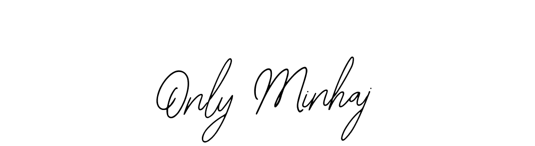 How to Draw Only Minhaj signature style? Bearetta-2O07w is a latest design signature styles for name Only Minhaj. Only Minhaj signature style 12 images and pictures png