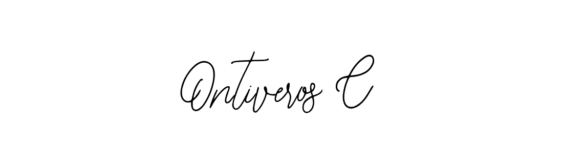 The best way (Bearetta-2O07w) to make a short signature is to pick only two or three words in your name. The name Ontiveros C include a total of six letters. For converting this name. Ontiveros C signature style 12 images and pictures png