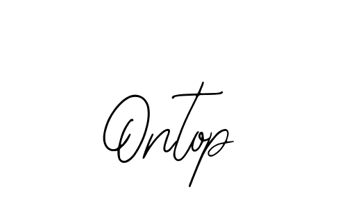 How to Draw Ontop signature style? Bearetta-2O07w is a latest design signature styles for name Ontop. Ontop signature style 12 images and pictures png