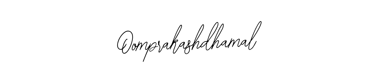 Also we have Oomprakashdhamal name is the best signature style. Create professional handwritten signature collection using Bearetta-2O07w autograph style. Oomprakashdhamal signature style 12 images and pictures png