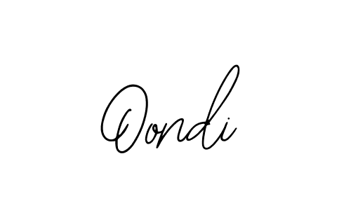 How to make Oondi signature? Bearetta-2O07w is a professional autograph style. Create handwritten signature for Oondi name. Oondi signature style 12 images and pictures png