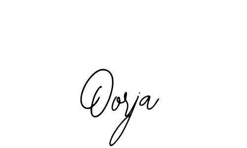 Use a signature maker to create a handwritten signature online. With this signature software, you can design (Bearetta-2O07w) your own signature for name Oorja. Oorja signature style 12 images and pictures png