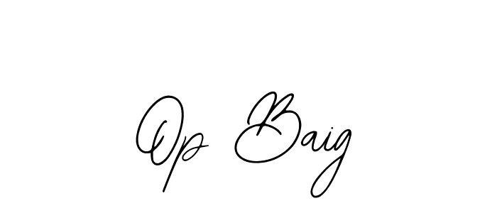 Here are the top 10 professional signature styles for the name Op Baig. These are the best autograph styles you can use for your name. Op Baig signature style 12 images and pictures png