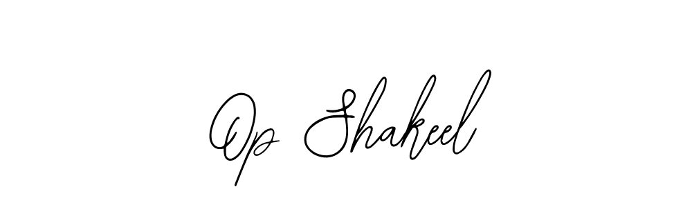 Make a beautiful signature design for name Op Shakeel. Use this online signature maker to create a handwritten signature for free. Op Shakeel signature style 12 images and pictures png