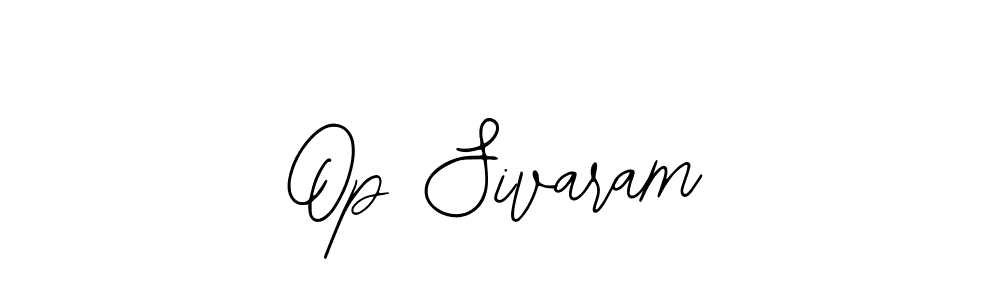 Bearetta-2O07w is a professional signature style that is perfect for those who want to add a touch of class to their signature. It is also a great choice for those who want to make their signature more unique. Get Op Sivaram name to fancy signature for free. Op Sivaram signature style 12 images and pictures png