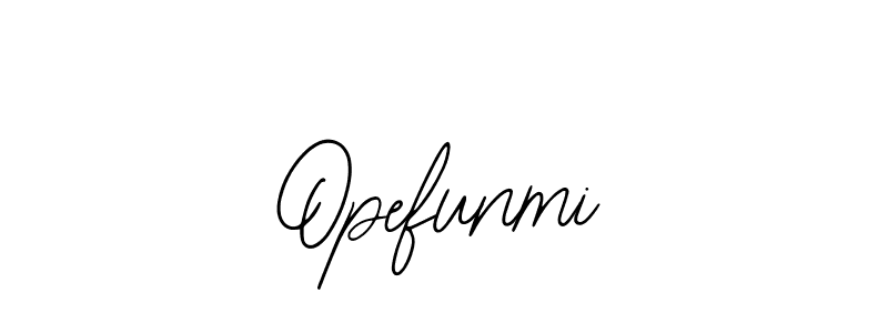 The best way (Bearetta-2O07w) to make a short signature is to pick only two or three words in your name. The name Opefunmi include a total of six letters. For converting this name. Opefunmi signature style 12 images and pictures png