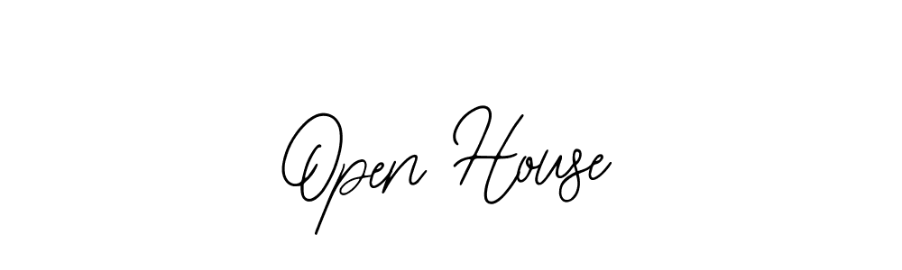 Also we have Open House name is the best signature style. Create professional handwritten signature collection using Bearetta-2O07w autograph style. Open House signature style 12 images and pictures png