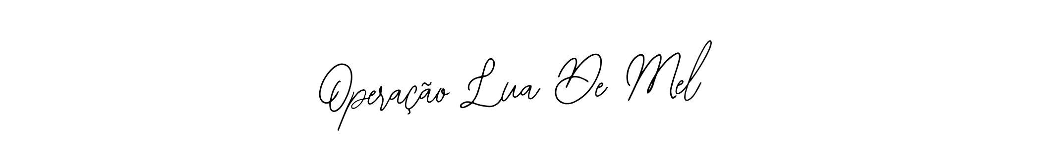 How to Draw Operação Lua De Mel signature style? Bearetta-2O07w is a latest design signature styles for name Operação Lua De Mel. Operação Lua De Mel signature style 12 images and pictures png
