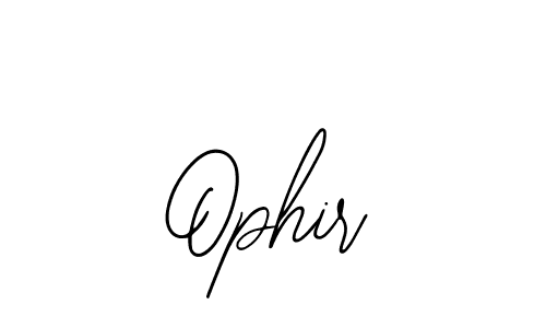 Also we have Ophir name is the best signature style. Create professional handwritten signature collection using Bearetta-2O07w autograph style. Ophir signature style 12 images and pictures png