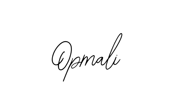 Bearetta-2O07w is a professional signature style that is perfect for those who want to add a touch of class to their signature. It is also a great choice for those who want to make their signature more unique. Get Opmali name to fancy signature for free. Opmali signature style 12 images and pictures png