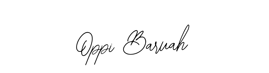 How to Draw Oppi Baruah signature style? Bearetta-2O07w is a latest design signature styles for name Oppi Baruah. Oppi Baruah signature style 12 images and pictures png