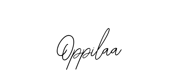 How to make Oppilaa name signature. Use Bearetta-2O07w style for creating short signs online. This is the latest handwritten sign. Oppilaa signature style 12 images and pictures png