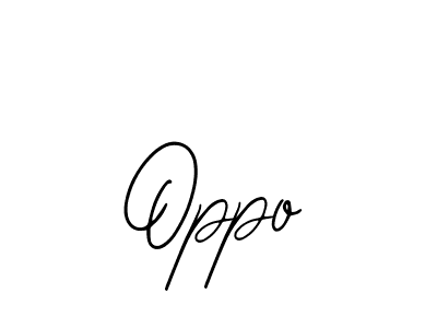 You should practise on your own different ways (Bearetta-2O07w) to write your name (Oppo) in signature. don't let someone else do it for you. Oppo signature style 12 images and pictures png