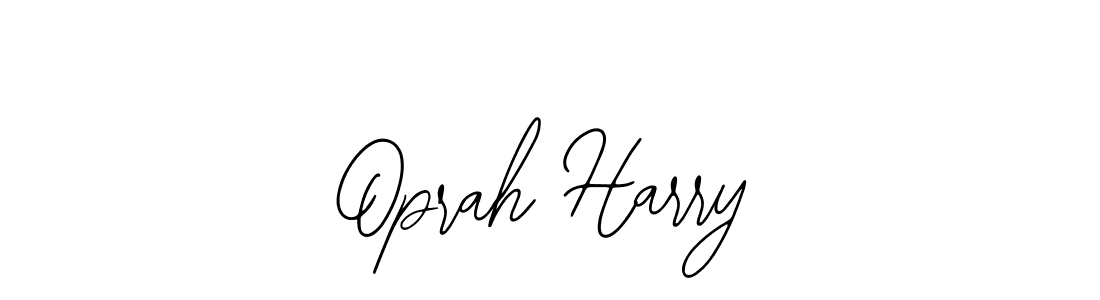 Use a signature maker to create a handwritten signature online. With this signature software, you can design (Bearetta-2O07w) your own signature for name Oprah Harry. Oprah Harry signature style 12 images and pictures png