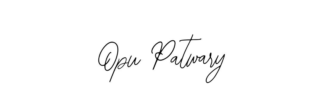 Make a beautiful signature design for name Opu Patwary. With this signature (Bearetta-2O07w) style, you can create a handwritten signature for free. Opu Patwary signature style 12 images and pictures png