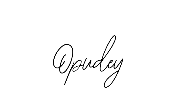 Create a beautiful signature design for name Opudey. With this signature (Bearetta-2O07w) fonts, you can make a handwritten signature for free. Opudey signature style 12 images and pictures png