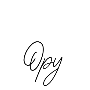 Make a beautiful signature design for name Opy. With this signature (Bearetta-2O07w) style, you can create a handwritten signature for free. Opy signature style 12 images and pictures png