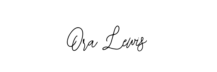 Use a signature maker to create a handwritten signature online. With this signature software, you can design (Bearetta-2O07w) your own signature for name Ora Lewis. Ora Lewis signature style 12 images and pictures png