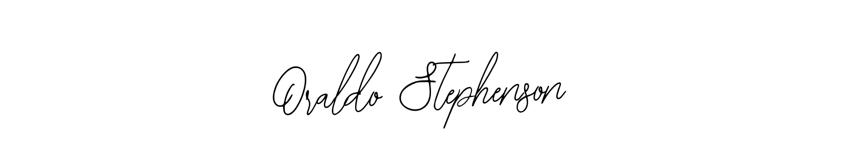 Bearetta-2O07w is a professional signature style that is perfect for those who want to add a touch of class to their signature. It is also a great choice for those who want to make their signature more unique. Get Oraldo Stephenson name to fancy signature for free. Oraldo Stephenson signature style 12 images and pictures png