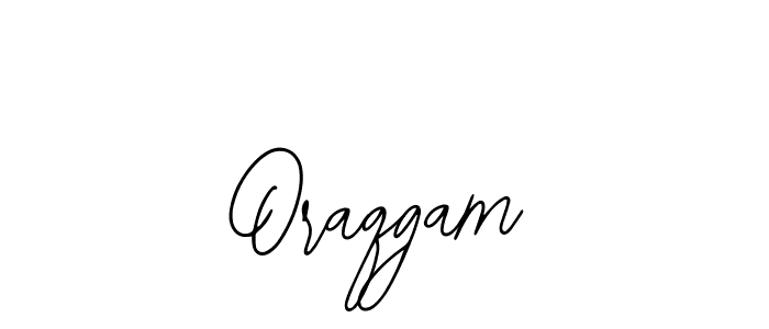 Make a beautiful signature design for name Oraqgam. With this signature (Bearetta-2O07w) style, you can create a handwritten signature for free. Oraqgam signature style 12 images and pictures png