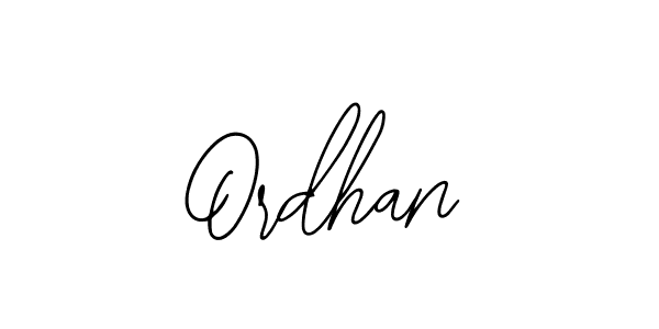 Ordhan stylish signature style. Best Handwritten Sign (Bearetta-2O07w) for my name. Handwritten Signature Collection Ideas for my name Ordhan. Ordhan signature style 12 images and pictures png