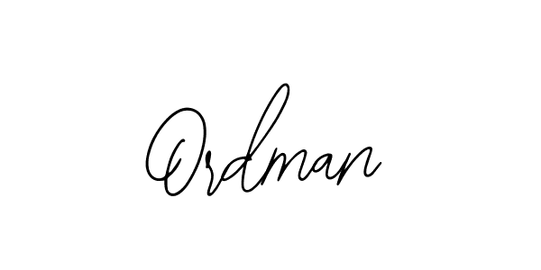 Also we have Ordman name is the best signature style. Create professional handwritten signature collection using Bearetta-2O07w autograph style. Ordman signature style 12 images and pictures png