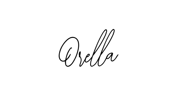 How to make Orella name signature. Use Bearetta-2O07w style for creating short signs online. This is the latest handwritten sign. Orella signature style 12 images and pictures png