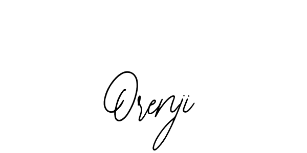 How to make Orenji signature? Bearetta-2O07w is a professional autograph style. Create handwritten signature for Orenji name. Orenji signature style 12 images and pictures png