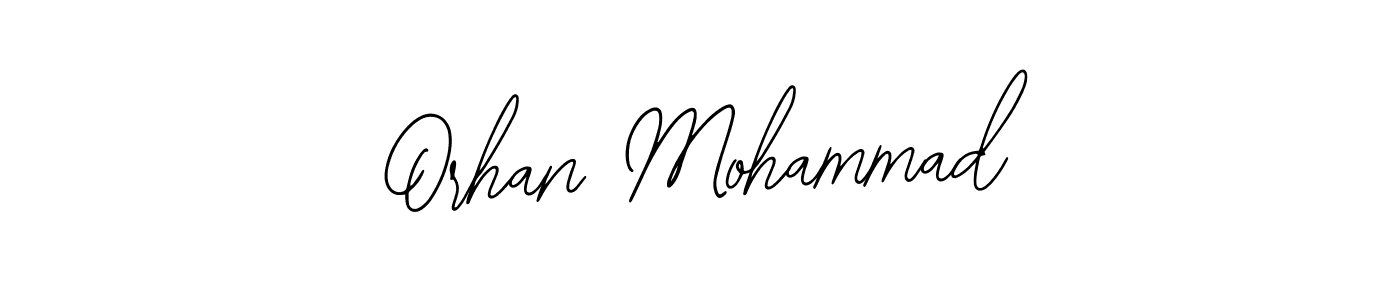 Similarly Bearetta-2O07w is the best handwritten signature design. Signature creator online .You can use it as an online autograph creator for name Orhan Mohammad. Orhan Mohammad signature style 12 images and pictures png