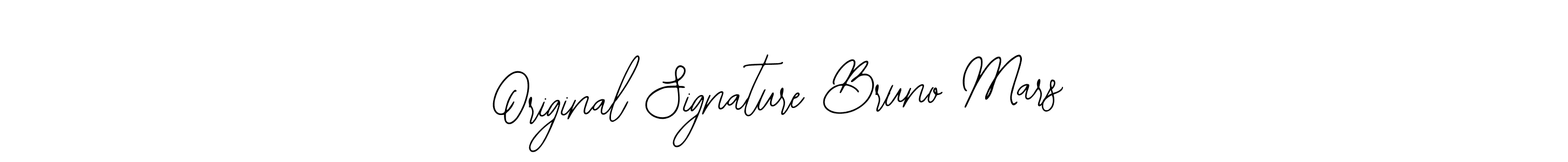 Design your own signature with our free online signature maker. With this signature software, you can create a handwritten (Bearetta-2O07w) signature for name Original Signature Bruno Mars. Original Signature Bruno Mars signature style 12 images and pictures png