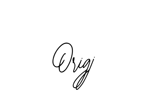 Use a signature maker to create a handwritten signature online. With this signature software, you can design (Bearetta-2O07w) your own signature for name Origj. Origj signature style 12 images and pictures png