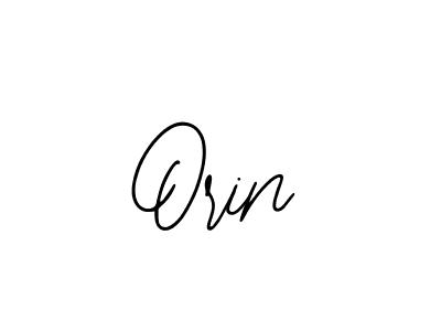 Use a signature maker to create a handwritten signature online. With this signature software, you can design (Bearetta-2O07w) your own signature for name Orin. Orin signature style 12 images and pictures png